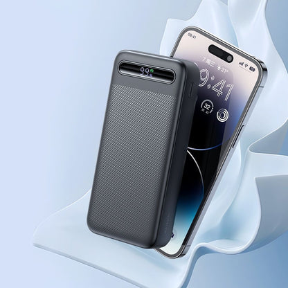 Externer Akku McDodo MC-3891 Star, 20000mAh, 22.5W, QC + PD, 2 x USB-A - 1 x USB-C, Schwarz
