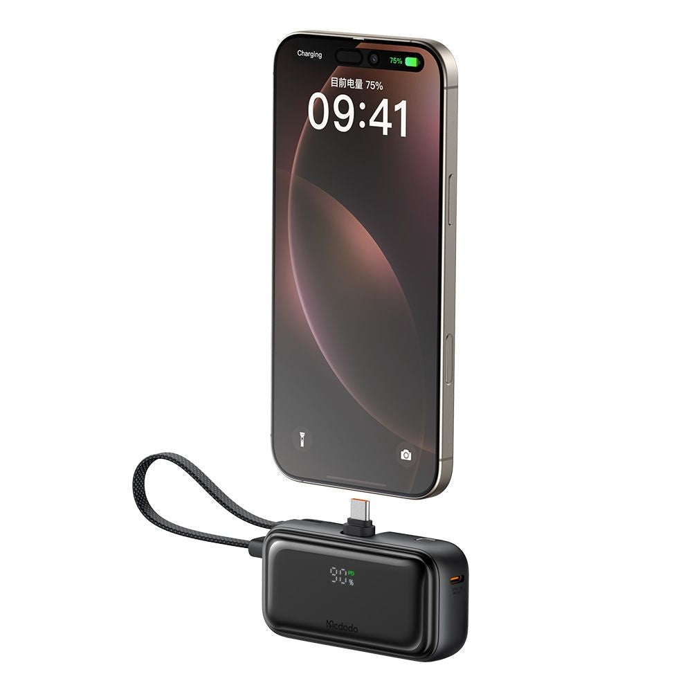 Externer Akku McDodo MC-7760 Freekit, 5000mAh, 22.5W, PD, 3 x USB-C, Schwarz