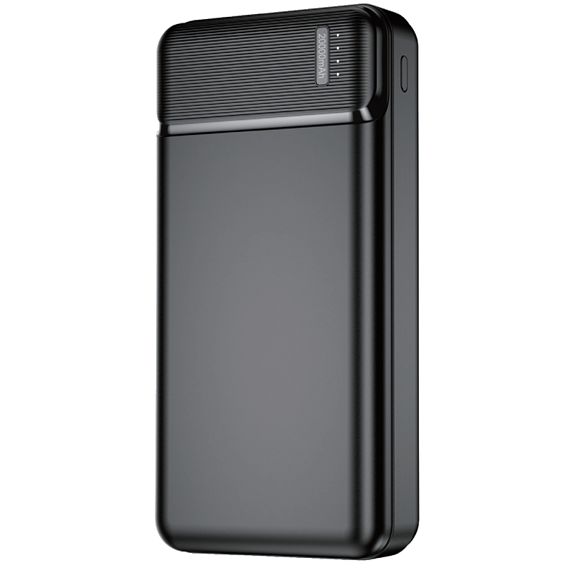 Externer Akku MaXlife MXPB-01, 20000 mAh, 12 W, 2 x USB-A, Schwarz