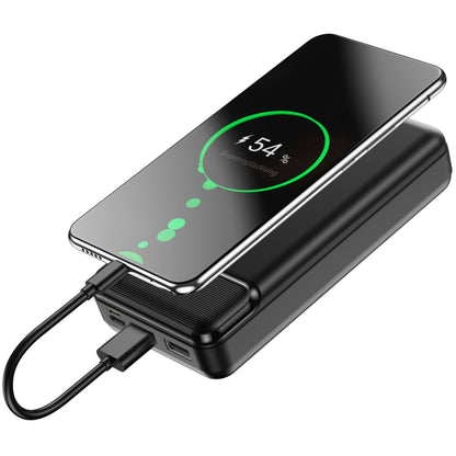 Externer Akku MaXlife MXPB-01, 20000 mAh, 12 W, 2 x USB-A, Schwarz