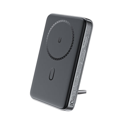 Externer Wireless Akku Acefast M6, 10000mAh, 20W, PD + FQI, 1 x QI - 1 x USB-C, Schwarz
