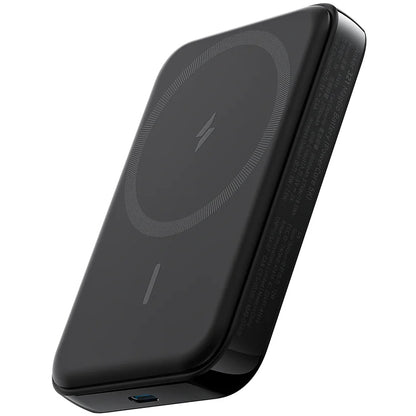 Anker 321 MagGo kabelloser externer Akku, 5000 mAh, 7,5 W, 1 x QI, Schwarz A1616G11