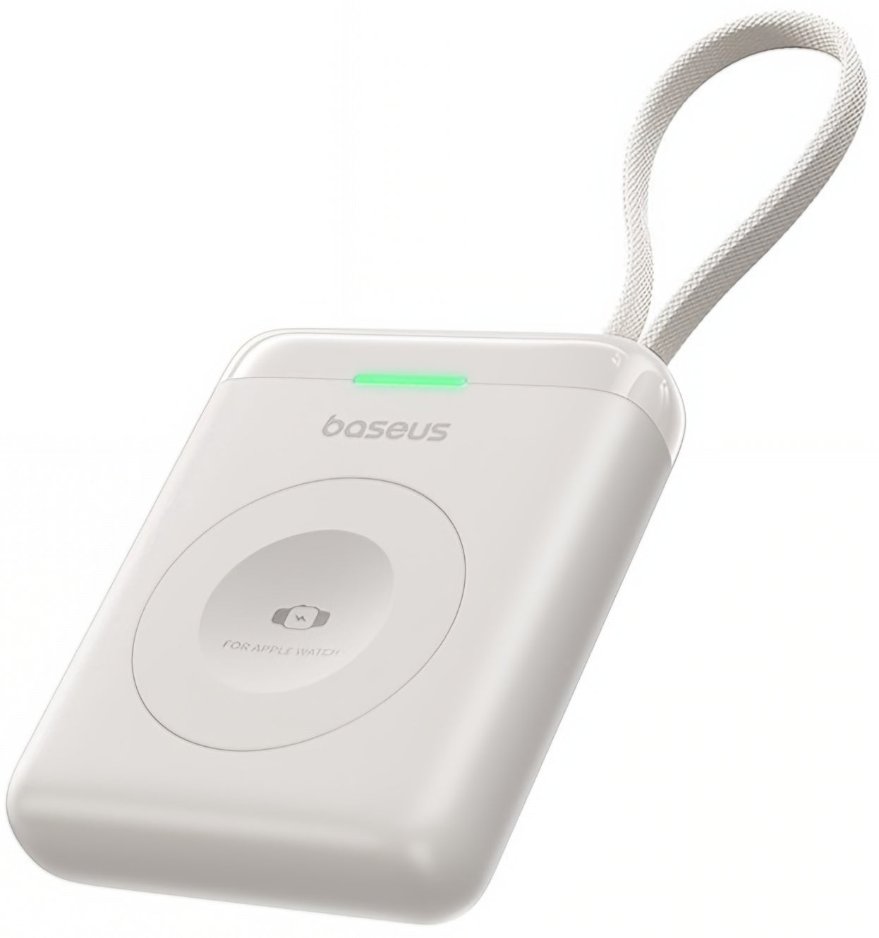 Wireless Powerbank Baseus EnerFill FW11, 1640mAh, 5W, 1 x QI, Weiß E0205302