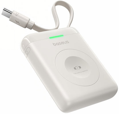 Wireless Powerbank Baseus EnerFill FW11, 1640mAh, 5W, 1 x QI, Weiß E0205302
