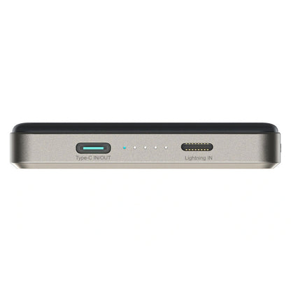 Wireless Powerbank Joyroom JR-PBM08 Pro, 10000mAh, 22,5W, PD + FQI, 1 x QI - 2 x USB-C, Beige