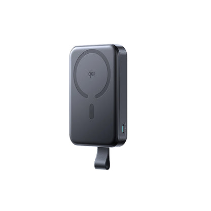 Externer Wireless-Akku Joyroom JR-PBM11, 10000mAh, 22.5W, QC + PD + FQI, 1 x QI - 1 x USB-A - 1 x USB-C, Schwarz