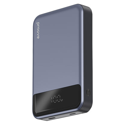 Externer Wireless Akku Proove Hoodman, 10000mAh, 20W, PD + FQI, 1 x QI - 1 x USB-C, Grau PBH120010003