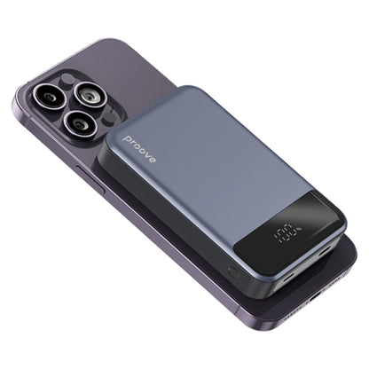 Externer Wireless Akku Proove Hoodman, 10000mAh, 20W, PD + FQI, 1 x QI - 1 x USB-C, Grau PBH120010003