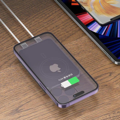 Externer Wireless Akku Proove Hoodman, 10000mAh, 20W, PD + FQI, 1 x QI - 1 x USB-C, Grau PBH120010003