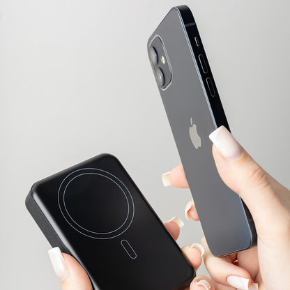 Externer Wireless-Akku Proove Hoodman, 10000mAh, 20W, PD + FQI, 1 x QI - 1 x USB-C, Schwarz PBH120010001