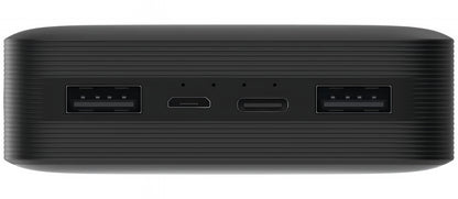 Externer Akku Xiaomi, 20000mAh, 18W, QC, 2 x USB-A, Schwarz PB200LZM