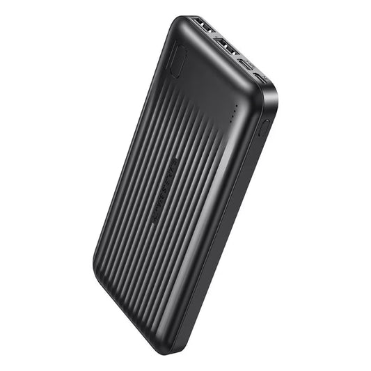 Externer Akku XO Design PB301, 10000mAh, 10W, 2 x USB-A, Schwarz