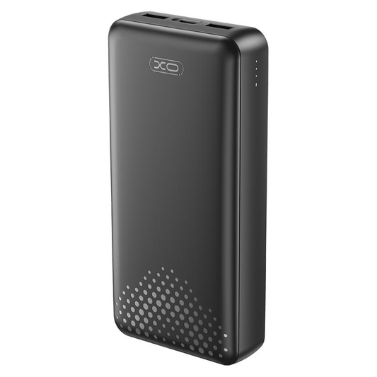 Externe Batterie XO Design PB313, 20000mAh, 10W, 2 x USB-A, Schwarz