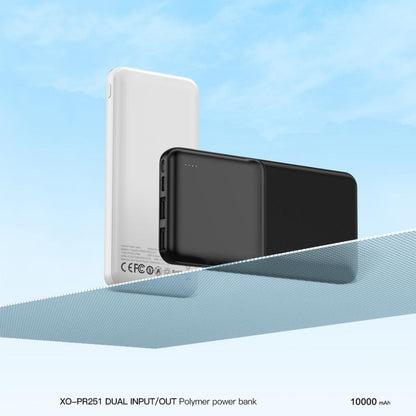 XO Design PR252 External Battery, 20000mAh, 10W, 2 x USB-A, White