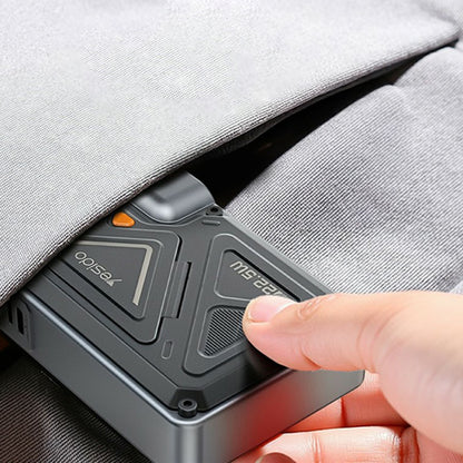 Externer Akku Yesido YP89, 10000mAh, 22.5W, QC + PD + FQI, 1 x Lightning - 1 x QI - 1 x USB-A - 1 x USB-C, Grau