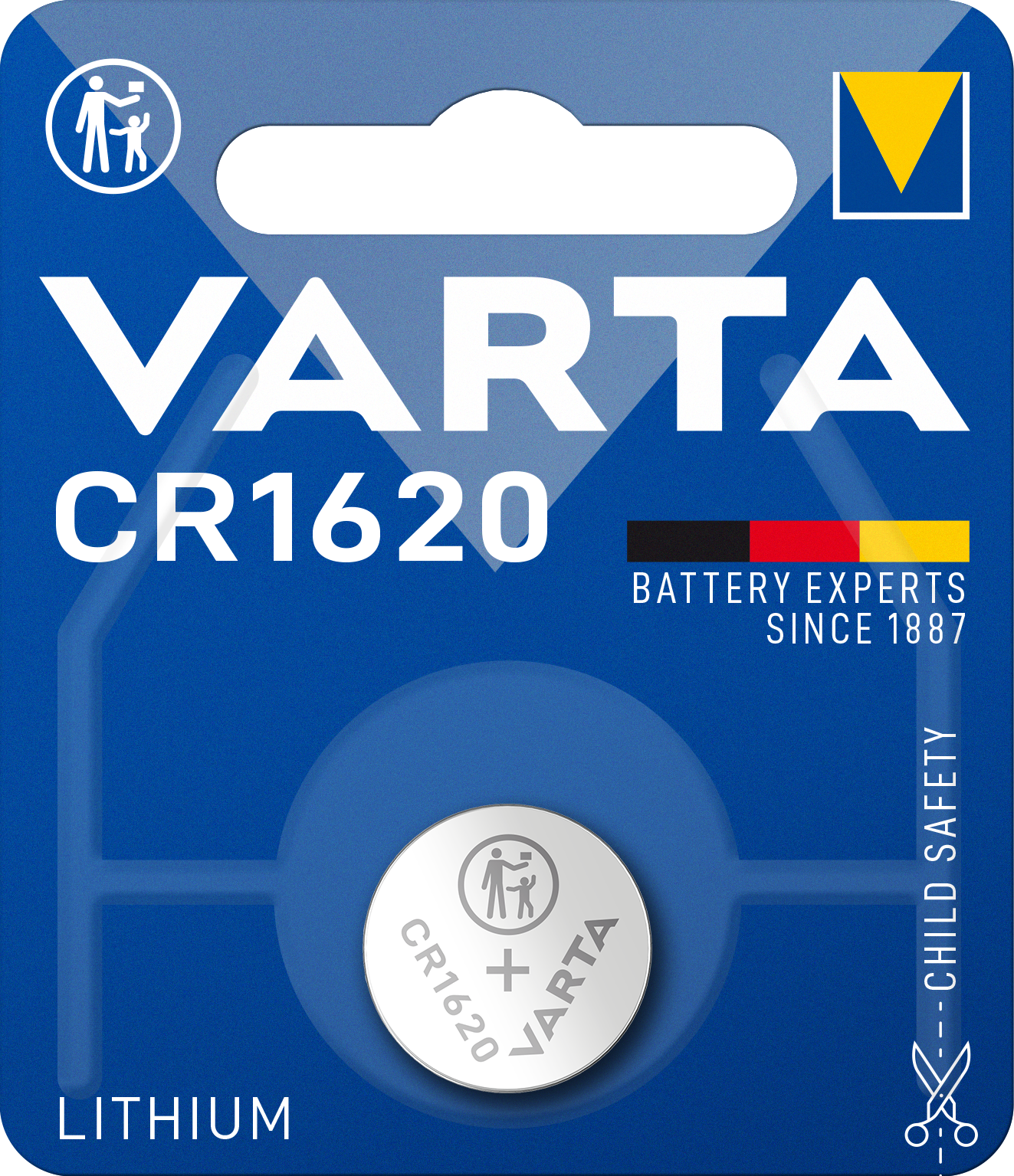 Varta-Batterie, CR1620