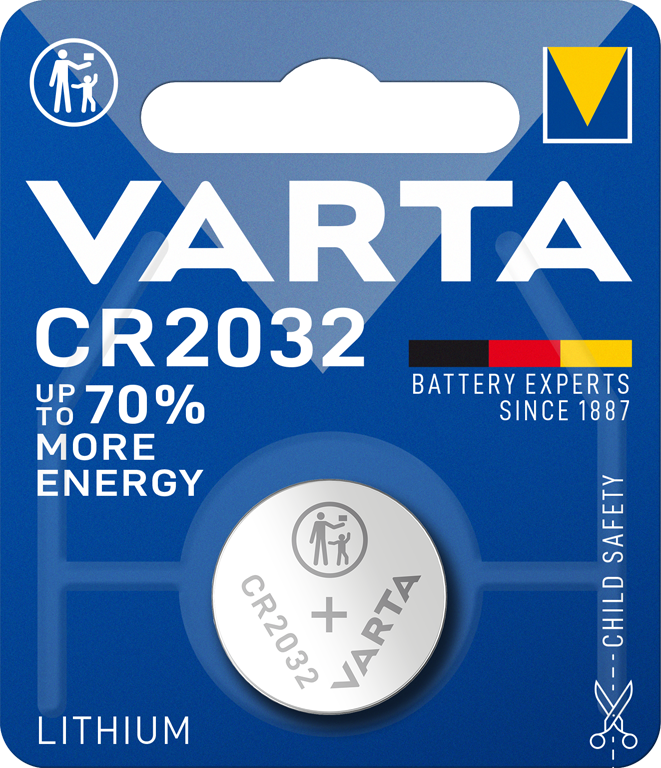 Varta-Batterie, CR2032