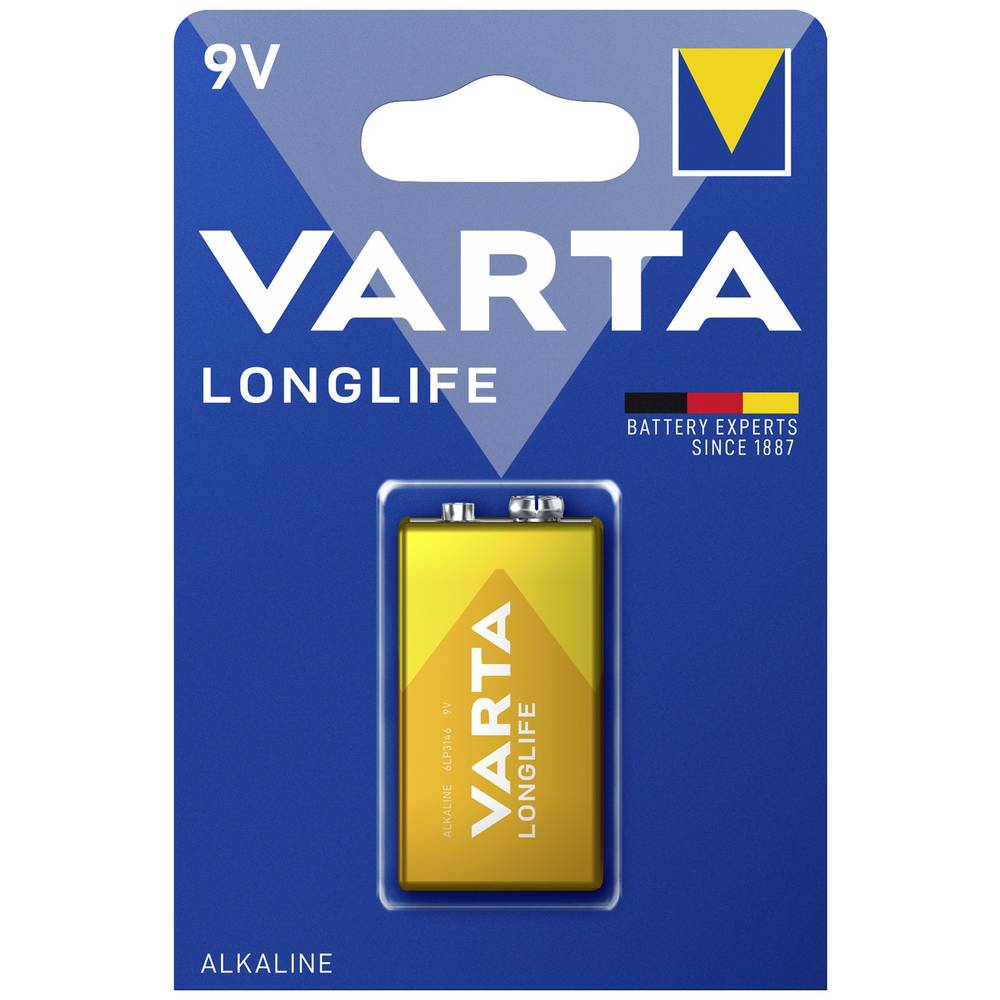 Varta Longlife Battery, 6LR61 (9V)
