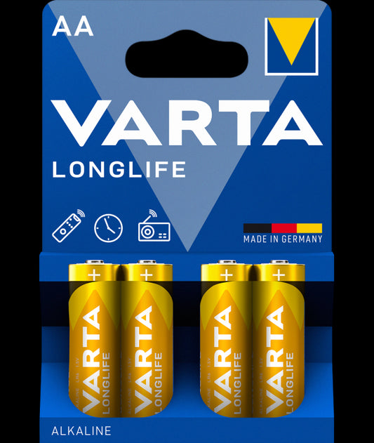 Batterie Varta Longlife 4106, AA / LR6, Set à 4 Stück