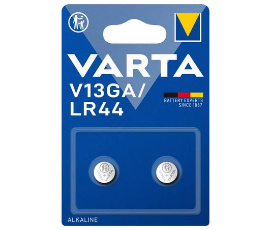 Varta Batterie, V13GA / LR44, Set à 2 Stück