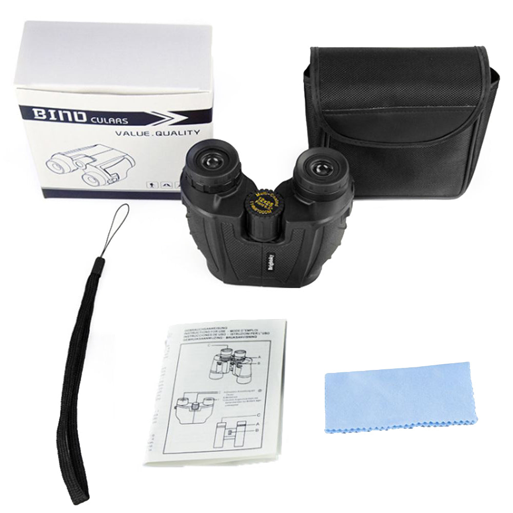 Techsuit BN1 Binoculars, 12x, 25mm, Black