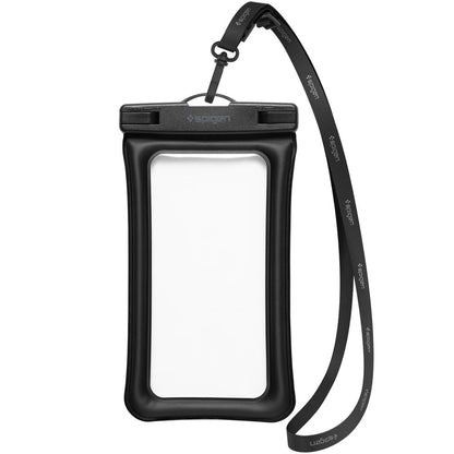 Universelle wasserdichte Tasche und Hülle Spigen A621, Schwarz AMP04533