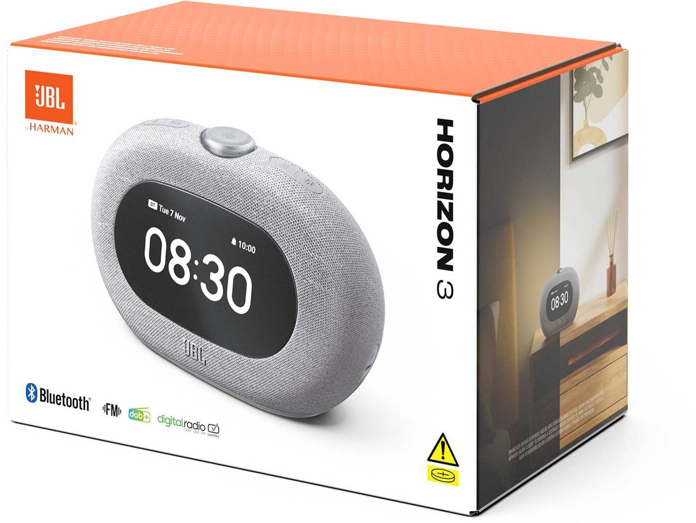 Bluetooth-Lautsprecher JBL Horizon 3, 2 x 5W, Pro Sound, Grau JBLHORIZON3GRY