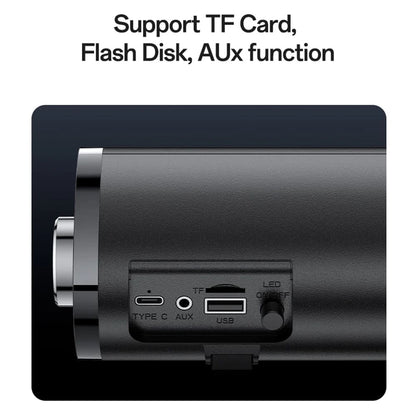 Yesido YSW27 Bluetooth Speaker, 10W, RGB, Black