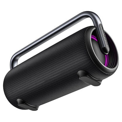 Tragbarer Bluetooth-Lautsprecher Acefast K2 Pro, 2 x 50W - 2 x 10W, RGB, wasserdicht, Schwarz