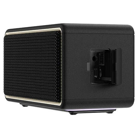 Tragbarer Bluetooth-Lautsprecher Acefast K3 Max, 80W, RGB, Wasserdicht, Schwarz