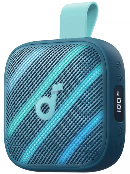 Tragbarer Bluetooth-Lautsprecher Anker SoundCore Boom Go 3i, 15W, TWS, RGB, wasserdicht, blau, wiederverpackt D5103030
