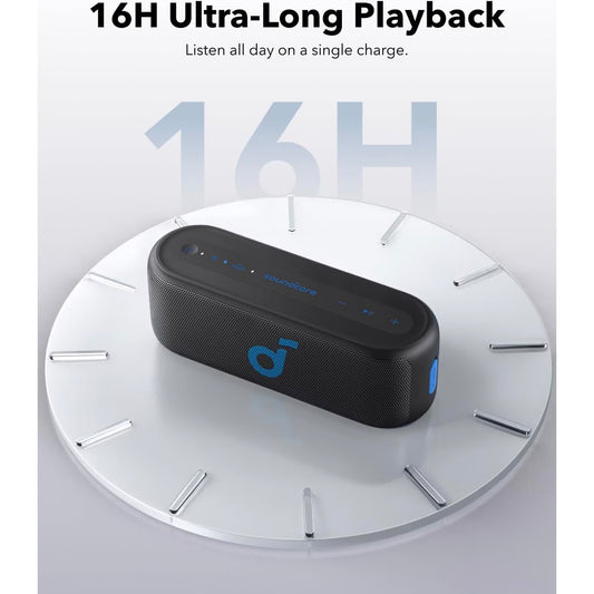 Bluetooth-Lautsprecher Anker SoundCore Select 2S, 20W, wasserdicht, Schwarz A3171011