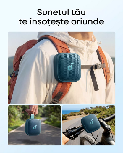 Tragbarer Bluetooth-Lautsprecher Anker SoundCore Boom Go 3i, 15W, TWS, RGB, wasserdicht, blau, wiederverpackt D5103030