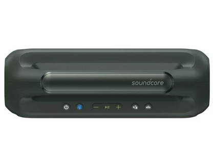 Tragbarer Bluetooth-Lautsprecher Anker SoundCore Boom 2 Neue Version, 80W, TWS, RGB, Wasserdicht, Grün A3138062