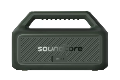 Tragbarer Bluetooth-Lautsprecher Anker SoundCore Boom 2 Neue Version, 80W, TWS, RGB, Wasserdicht, Grün A3138062