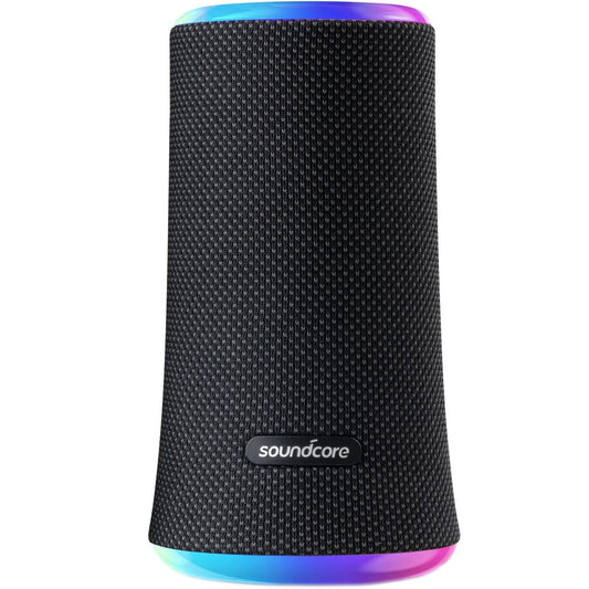 Tragbarer Bluetooth-Lautsprecher Anker SoundCore Flare 2, 20 W, RGB, wasserdicht, schwarz A3165G11