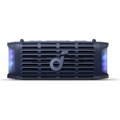 Anker SoundCore Boom 3i Portable Bluetooth Speaker, 50W, RGB, Waterproof, Blue D5100030