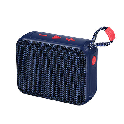 Borofone BR106 Felicitous tragbarer Bluetooth-Lautsprecher, 8 W, TWS, RGB, Marineblau