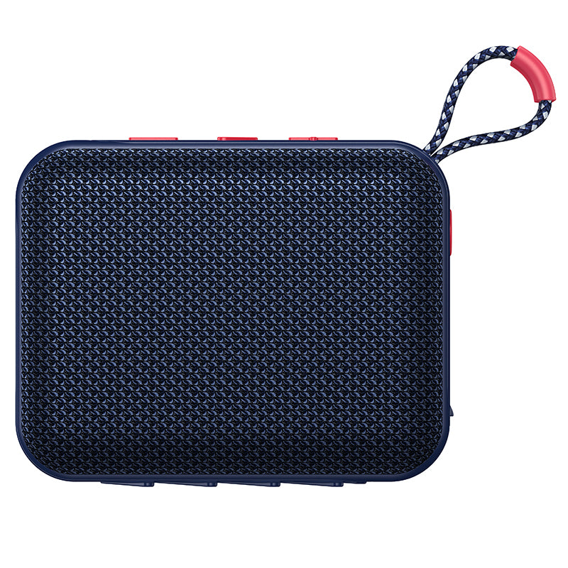 Borofone BR106 Felicitous tragbarer Bluetooth-Lautsprecher, 8 W, TWS, RGB, Marineblau