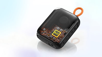 Tragbarer Bluetooth-Lautsprecher Bugani Rove Go 5, 12W, TWS, wasserdicht, schwarz