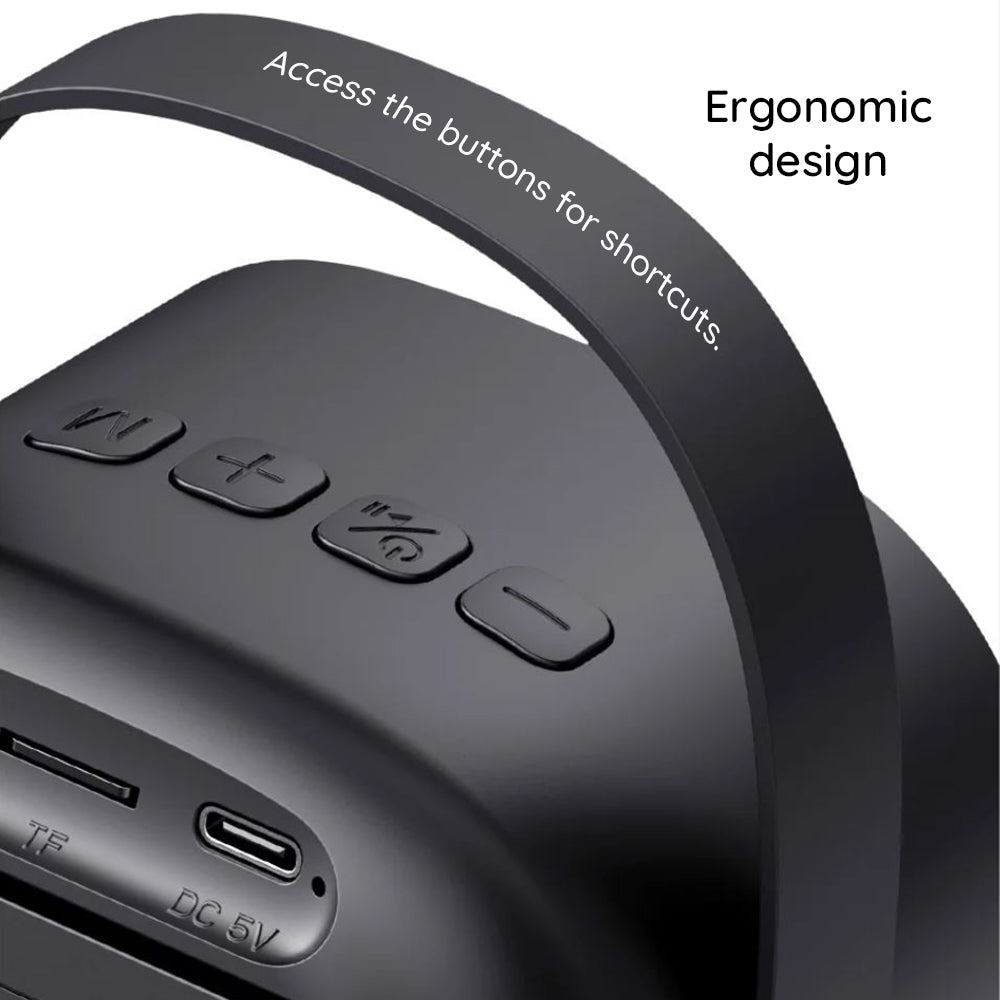 HAVIT SK819BT Karaoke Portable Bluetooth Speaker, 5W, Black