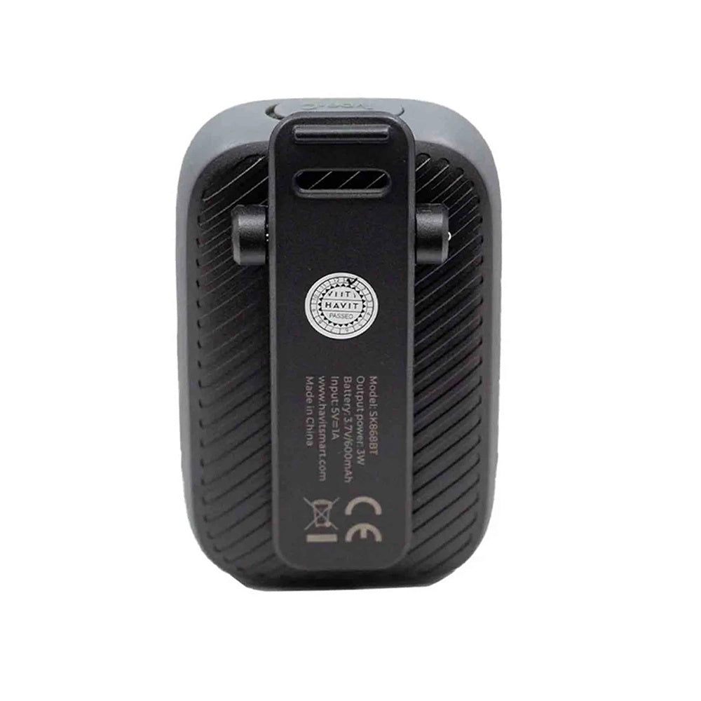 Tragbarer Bluetooth-Lautsprecher HAVIT SK868BT, 5W, wasserdicht, Schwarz