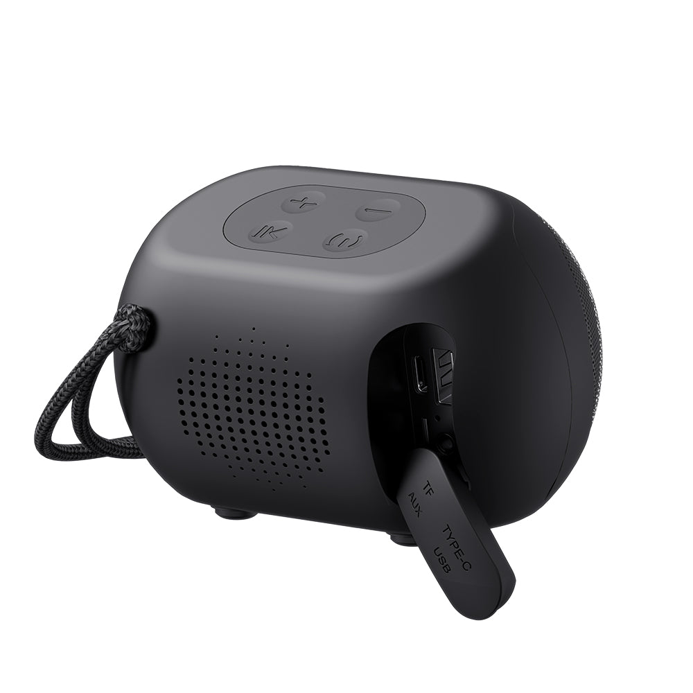 Tragbarer Bluetooth-Lautsprecher HAVIT SK885BT, 8W, RGB, wasserdicht, Schwarz