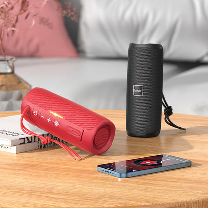 Tragbarer Bluetooth-Lautsprecher HOCO HC16, 2 x 5W, TWS, Schwarz
