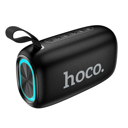 Tragbarer Bluetooth-Lautsprecher HOCO HC25, 2 x 10W, TWS, Schwarz