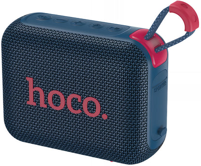 Tragbarer Bluetooth-Lautsprecher HOCO HC31, 10W, TWS, RGB, wasserdicht, Marineblau