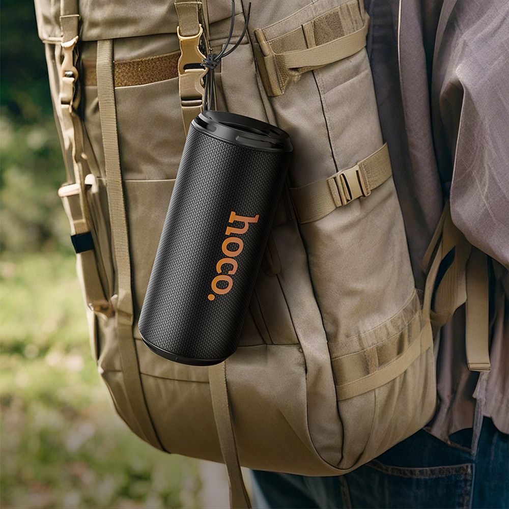 Tragbarer Bluetooth-Lautsprecher HOCO HC27, 2 x 8W, Schwarz