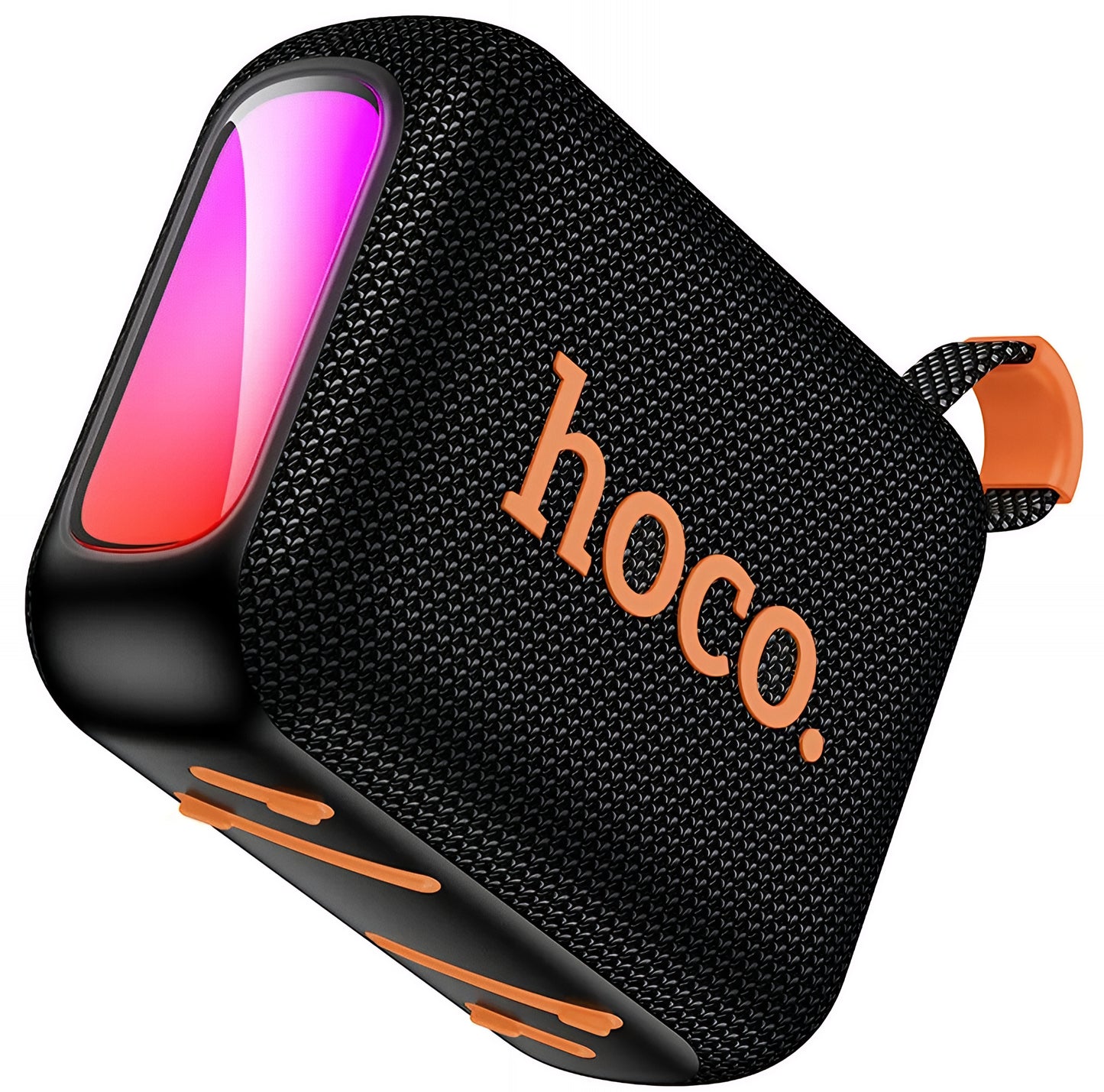 Tragbarer Bluetooth-Lautsprecher HOCO HC31, 10W, TWS, RGB, wasserdicht, Schwarz