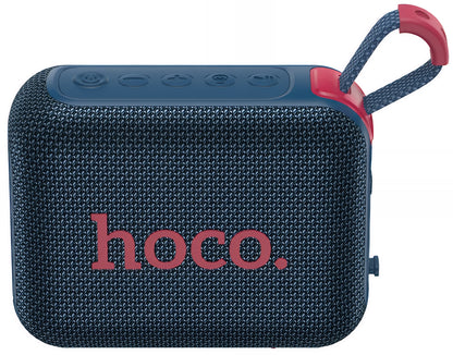 Tragbarer Bluetooth-Lautsprecher HOCO HC31, 10W, TWS, RGB, wasserdicht, Marineblau