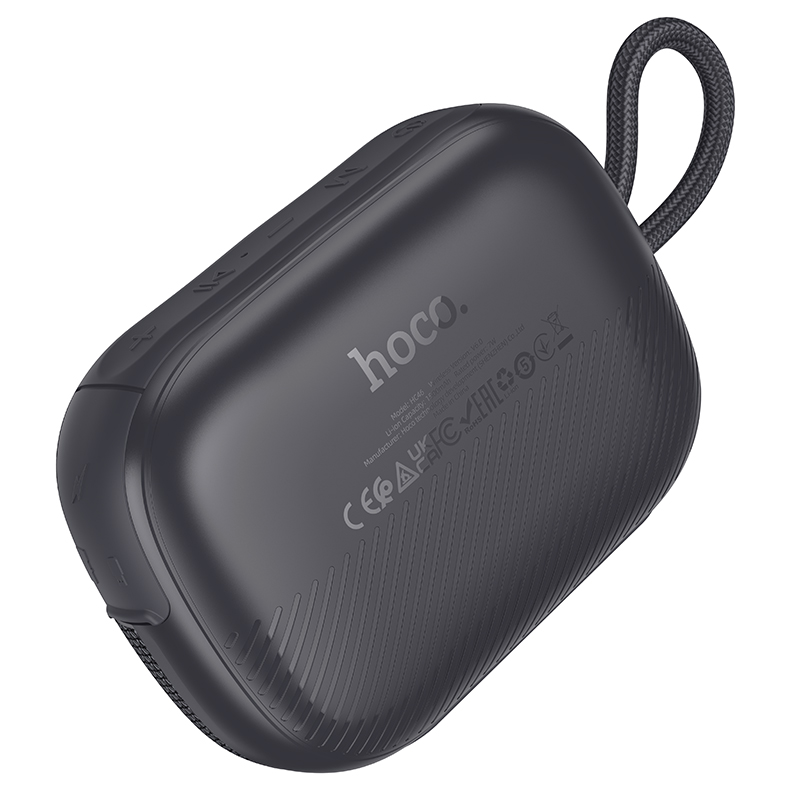 Tragbarer Bluetooth-Lautsprecher HOCO HC46, 7W, TWS, Grau